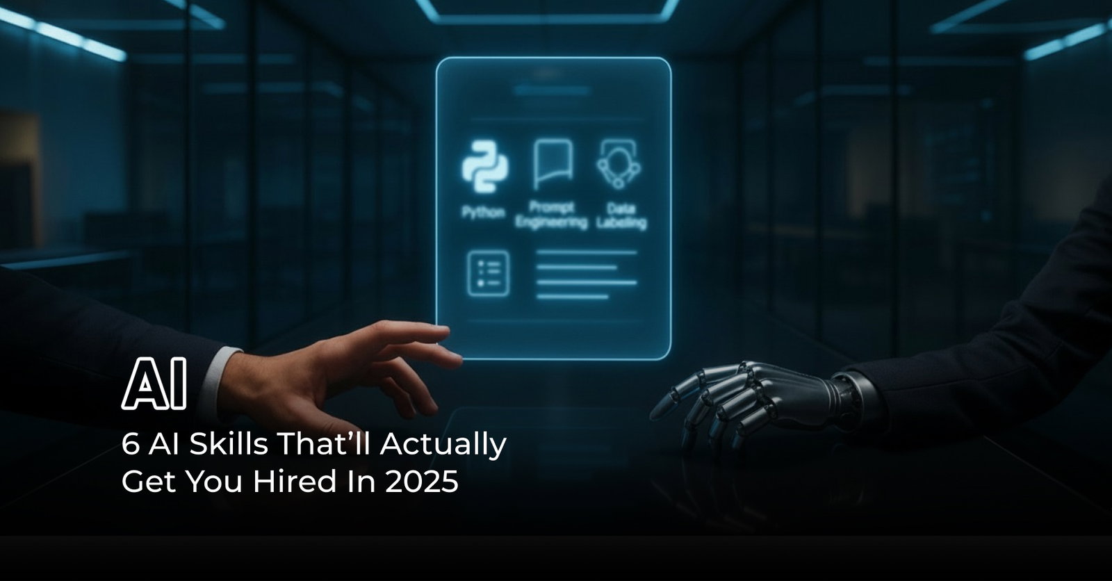 TechDogs-"6 AI Skills That’ll Actually Get You Hired In 2025"